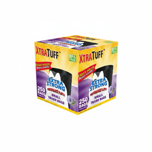 Sacchi per Rifiuti Usa e Getta da 4 Galloni, 250 Sacchi Resistenti a Strappi e Perforazioni, Capacità 33 Galloni, Multiuso per Pulizie Domestiche - Product Image 2