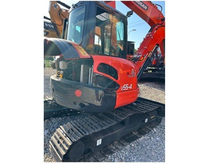 Mini-excavatrice Kobelco U55-4 de 1,2 tonne avec godet de terrassement d'une capacité de 0,12 m³, machine de terrassement d'occasion - Product Image 4