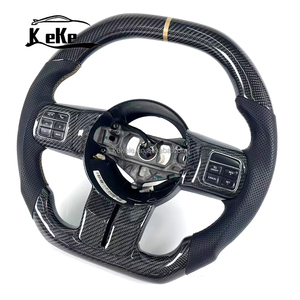 <span class=keywords><strong>Volant</strong></span> en fibre de carbone personnalisé en usine pour Jeep Grand <span class=keywords><strong>Cherokee</strong></span> SRT Wrangler JK JL <span class=keywords><strong>XJ</strong></span> Gladiator Renegade Trackhawk - Product Image 3