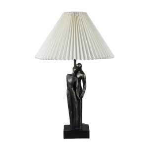 Decorazione per soggiorno elegante decorazione per camera da letto retrò con <span class=keywords><strong>base</strong></span> decorativa per hotel lampada da tavolo - Product Image 1