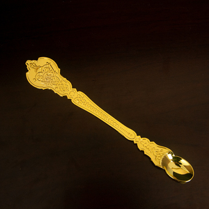 Calice Sacro Decorativo per Chiesa Cattolica Ortodossa, Coppa d'Oro della Vita con Motivo a Foglia d'Uva, Calice Cerimoniale - Product Image 4