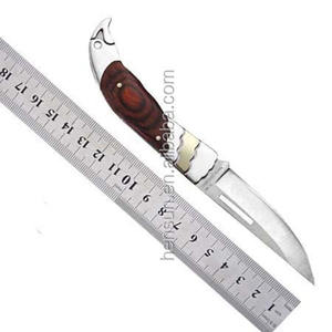 Coltello autodifesa pieghevole sopravvivenza edc affilato colombia lama campoing pakkawood manico coltello tascabile <span class=keywords><strong>coltelli</strong></span> - Product Image 6