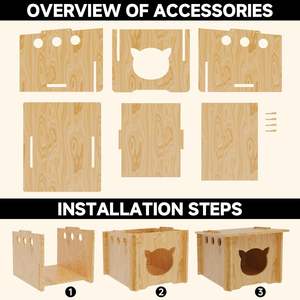 <span class=keywords><strong>Cage</strong></span> pour animaux de compagnie en soins intensifs, cages pour écureuils, cages et maisons pour animaux de compagnie, <span class=keywords><strong>cage</strong></span> pour animaux de compagnie d'intérieur, cages et maisons pour animaux de compagnie - Product Image 6