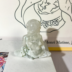 Fête des Mères Cristal Artisanat Cadeaux Spirituel <span class=keywords><strong>Nature</strong></span> Figurines Sculpture Cristal Naturel Déesse Statues <span class=keywords><strong>Mère</strong></span> de la Terre - Product Image 6