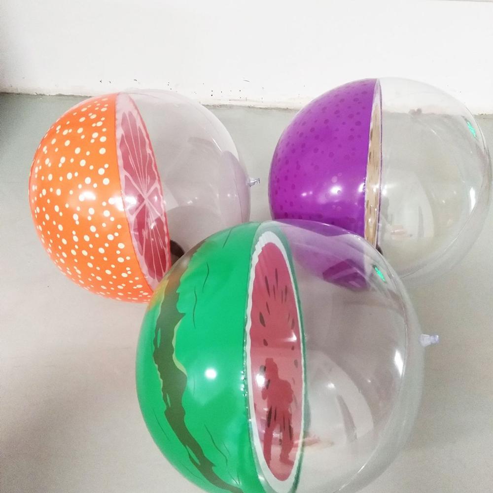 ПВХ, арбуз, фрукты, пляжный мяч, летний пляжный мяч, надувная игрушка для бассейна, 3D пляжный мяч