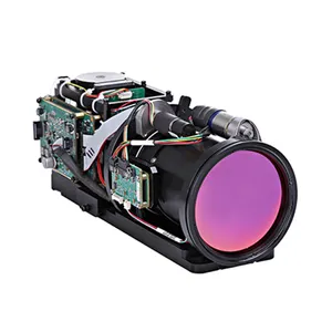كاميرا تصوير حرارية مبردة ومتوسطة الموجة F5.5 بتكبير مستمر 15-300 مللي متر مع كاشف LEO