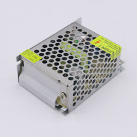 110/220V LED AC/DC Output Tunggal 24V 2A Catu Daya Switching Tegangan Konstan Proteksi IP20