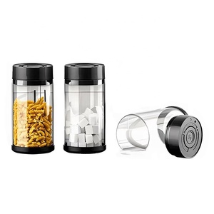 Hot Bán Hộ Gia Đình Cà Phê Khô Thực Phẩm Lưu Trữ Đa Năng Chân Không <span class=keywords><strong>Container</strong></span> Điện Canister Ngày Tracker Pin Cho Cà Phê Lưu Trữ - Product Image 4