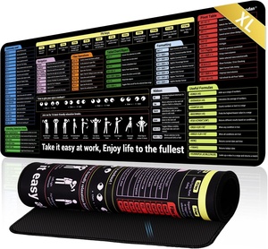 2025 Bán Hàng Nóng Quá Khổ Máy Tính Bàn Chuột Chơi Game Pad Với Phím Tắt Chống Bụi Bẩn-Chống Trượt Mat Trong Tiếng Anh Cao Su Tự Nhiên - Product Image 1