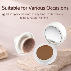 Poudre de Teinture Capillaire Imperméable pour Retouche des Racines et Couverture des Cheveux <span class=keywords><strong>Gris</strong></span> pour Femmes et Hommes - Product Image 6