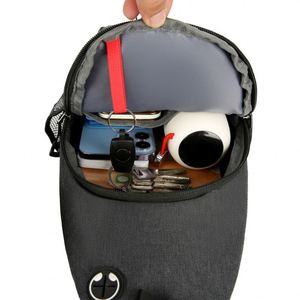 Sac de poitrine sport personnalisé avec logo, sac de taille imperméable, sac de voyage pour femmes et hommes, sac banane pour la randonnée, la course à pied - Product Image 5