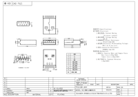 Conector USB 3.0 Tipo A Macho Vertical de Montaje a Placa, Conector USB Macho DIP de 180 Grados con Núcleo de Plástico Azul