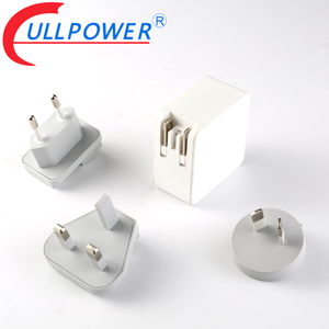 30W PD caricatore 5v 3a 9v 3a 12v 2a 15v 2a 20v 1.5a che cambia spine CA au eu uk us spine rohs leve vi - Product Image 4