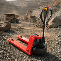 Transpalette électrique au lithium TOSO 1,5 tonne 2 tonnes 48V avec pneus en PU pour la manutention en entrepôt
