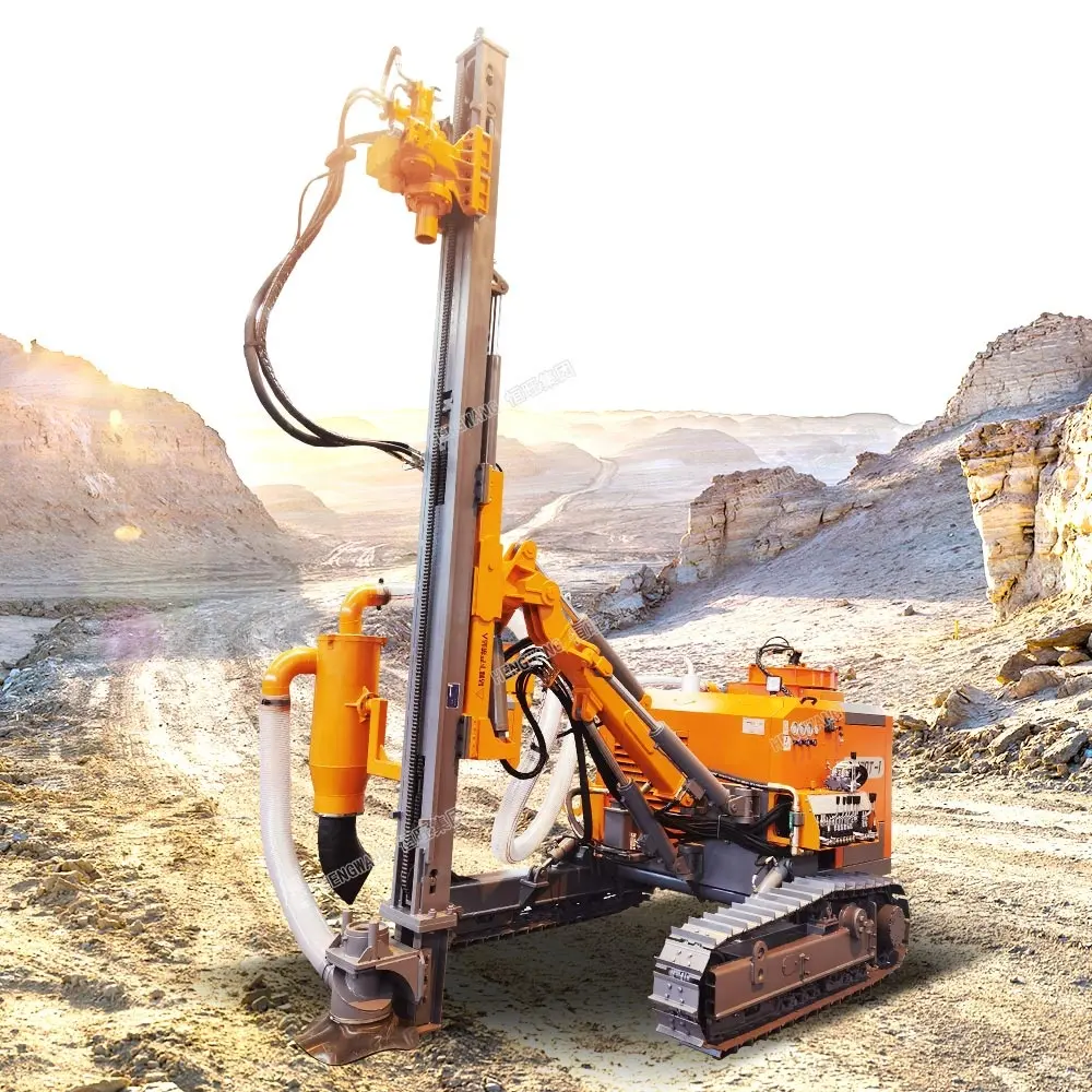 rock mine drill rig road tunnel drilling machine jumbo drilling machine