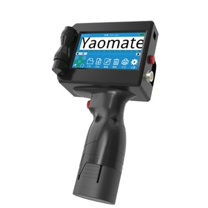 Yaomatec 12,7mm máquina de codificación de impresión portátil imagen código QR Número de serie impresora de inyección de tinta térmica de mano <span class=keywords><strong>para</strong></span> plástico - Product Image 1