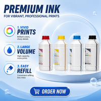 Solvant écologique italien pour sublimation d'encre pour imprimantes numériques jet d'encre à colorant soluble dans l'eau pour l'impression par transfert