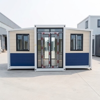 Maison conteneur extensible personnalisable facile à assembler 20ft 40ft – Maison mobile modulaire préfabriquée écologique