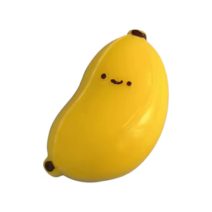 Hot Selling Tpr Banana <b>Fidget</b> Sensory Squeeze Toy Different Shapes Food Kawaii Soft Toy Mini Mochi - Product Image 2