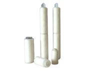 Cartouche filtrante en membrane PTFE hydrophobe 0,22 µm abordable, filtre de ventilation économique 10 pouces pour réservoirs ou air de processus basique