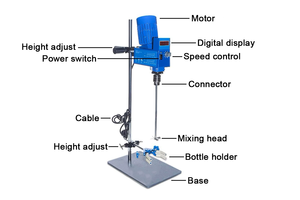Agitador de Laboratorio Eléctrico Digital de Alta Calidad, Agitador de Techo, Mezclador de Pintura - Product Image 6