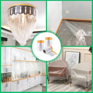 Tùy chỉnh in ấn Pre ghi âm băng màu xanh lá cây và treo lên Washi giấy masking phim cho xây dựng xe ô tô sơn bao gồm - Product Image 6