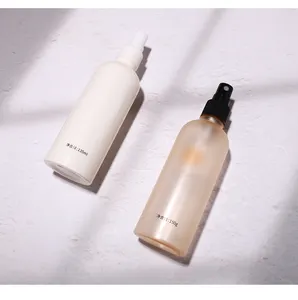 2024 Luxuriöses recycelbares Frosted Lotion Pump Flasche Hautpflege Duschshampoo recyceltes kundenspezifisches Kosmetikverpackungsset