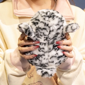 Peluche Hibou Rayé Noir et Blanc, Décoration d'Intérieur, Cadeau pour Enfants, Jouet en Peluche Animal - Product Image 4