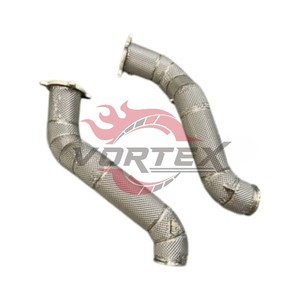 ท่อแคทดาวน์ไพพ์แบบ Vortex High Flow สำหรับ McLaren 720S 765LT 4.0T V8 Turbo เพิ่มประสิทธิภาพการขับขี่ - Product Image 2