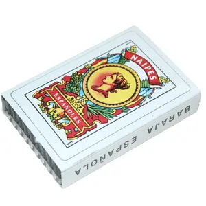 도매 맞춤 50 매 카르타 에스파냐 카드 놀이 카드 Naipes 스페인어 카드 Naipes 카드 놀이