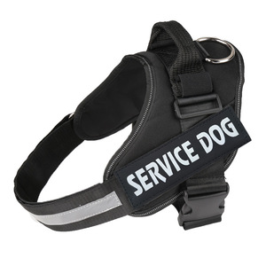 Personalizado Oxford reflectante transpirable servicio ajustable perro cuerda de tracción arnés para mascotas correa de pecho Correa raza de perro grande al aire libre - Product Image 3