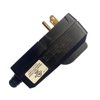 US Standard 15A GFCI LCDI ELCB Prise de câblage extérieure étanche intégrée Prise murale IP54 Prise de courant intégrée de haute qualité