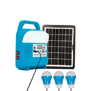 Projecteur solaire portatif personnalisé pour l'intérieur ampoule radio FM  Système d'éclairage solaire tout-en-un avec système audio - Chine Lumière solaire  portable, radio solaire