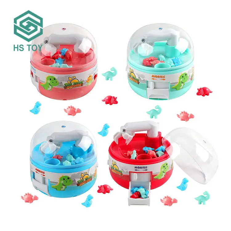 HS игрушка 4 цвета Смешанная маленькая портативная Капсульная машина мини-сюрприз конфеты игрушка для детей индейка с витриной коробкой