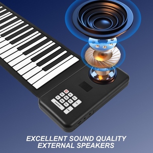 <span class=keywords><strong>Piano</strong></span> portátil de 88 teclas, rollo de mano, <span class=keywords><strong>Piano</strong></span> electrónico de silicona ambiental, <span class=keywords><strong>Piano</strong></span> electrónico profesional plegable sin altavoz - Product Image 6