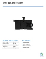 Módulo de E/S Digital Combinado Siemens 6ES7 223-1BF22-0XA8 EM223 Usado, Controlador de Programación PLC Inteligente para Automatización Industrial