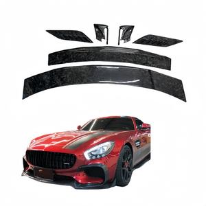 Kit de Carrocería Pequeño de Fibra de Carbono con Textura Forjada, Apto para el Modelo R Mejorado y Rediseñado de Mercedes-Benz AMG GT - Product Image 6