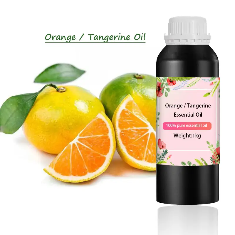 100% Pure En Natuurlijke Oranje Etherische Olie Mandarijn Huidverzorgingsproducten Tillen Verstevigende Zorg Massage Plantenextractie Extract