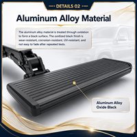 Kit de marchepieds électriques durables pour Hyundai H1/Staria, sur mesure, en aluminium, étanche IPX67, garantie 2 ans