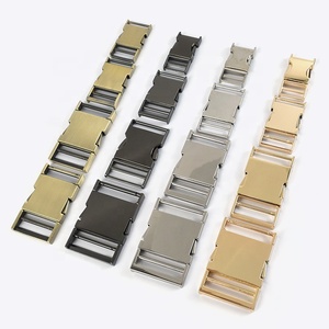 Meetee H6-2 14/19/25/32/38mm Luggage Hardware Accessories DIY Connective Buckle Handbag <strong>Backpack</strong> <strong>Strap</strong> Quickly Release Buckle - Product Image 1