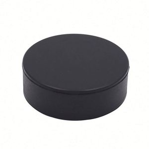 Balle anti-stress en mousse PU personnalisée avec logo, forme de puck de hockey, jouets anti-stress, cadeaux promotionnels publicitaires - Product Image 5