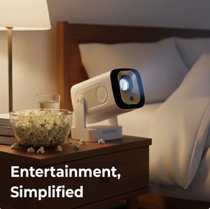 IHOMELIFE X17 1080P Native Resolution up 4K Android 13 LED Smart <strong>Projector</strong> 300 Lumens Built-in <strong>Speakers</strong> Portable Home Theater - Product Image 4