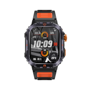 2026 Outdoor Smart <b>Watch</b> <b>with</b> 2.0 Inch HD Screen Deep Waterproof Flash UV Light Compass Sleep Tracker Sport Square TFT Display - Product Image 1
