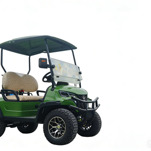 Voiture de golf professionnelle fabriquée en Chine, buggy 2-4 places, voiture de golf, voiture de golf électrique à 4 roues avec moteur de 5 kW - Product Image 1
