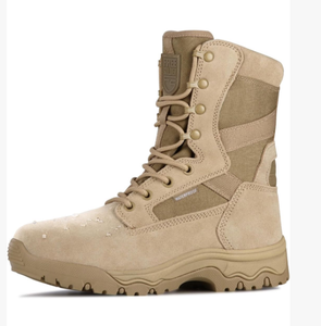DFB1005 Custom Factory Price <b>Hiking</b> Outdoor Leather Men Desert Walking Tactical <b>Boots</b> Training Combat <b>Boots</b> Women - Product Image 4