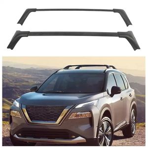 <span class=keywords><strong>Portaequipajes</strong></span> Universal de aleación de aluminio negro anodizado extraíble para coche con barra transversal para Rogue 2021, Especializado en - Product Image 2