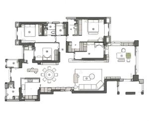 Supdesigner, Servicio de Renderizado 3D Residencial, Diseño de Interiores de Villas de Lujo Modernas, Renderizado 3D Personalizado, Diseño de Interiores para el Hogar - Product Image 1