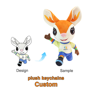 Fabricant OEM ODM Jouets en peluche doux personnalisés, oreillers en peluche, poupées, peluches, modifications gratuites, animaux en peluche de dessin animé pour cadeaux - Product Image 2