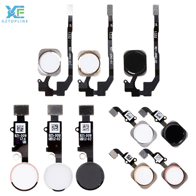Original Touch Id Home Button Flex 5 5s 6 6s 6splus 7 7plus 8 8plus SE SE2 Fingerprintes Sensor for iphone