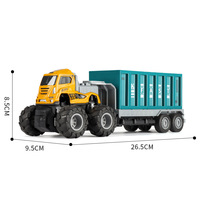 Modèle réduit de voiture moulé sous pression 4x4 jouet inertie camion d'ingénierie friction